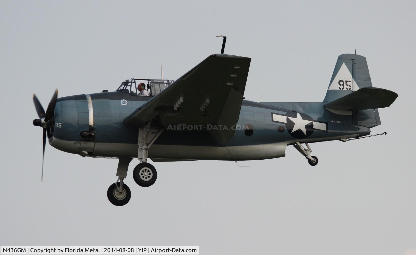 N436GM, Grumman TBM-3E Avenger C/N 4341 (Bu91436), TBM Avenger