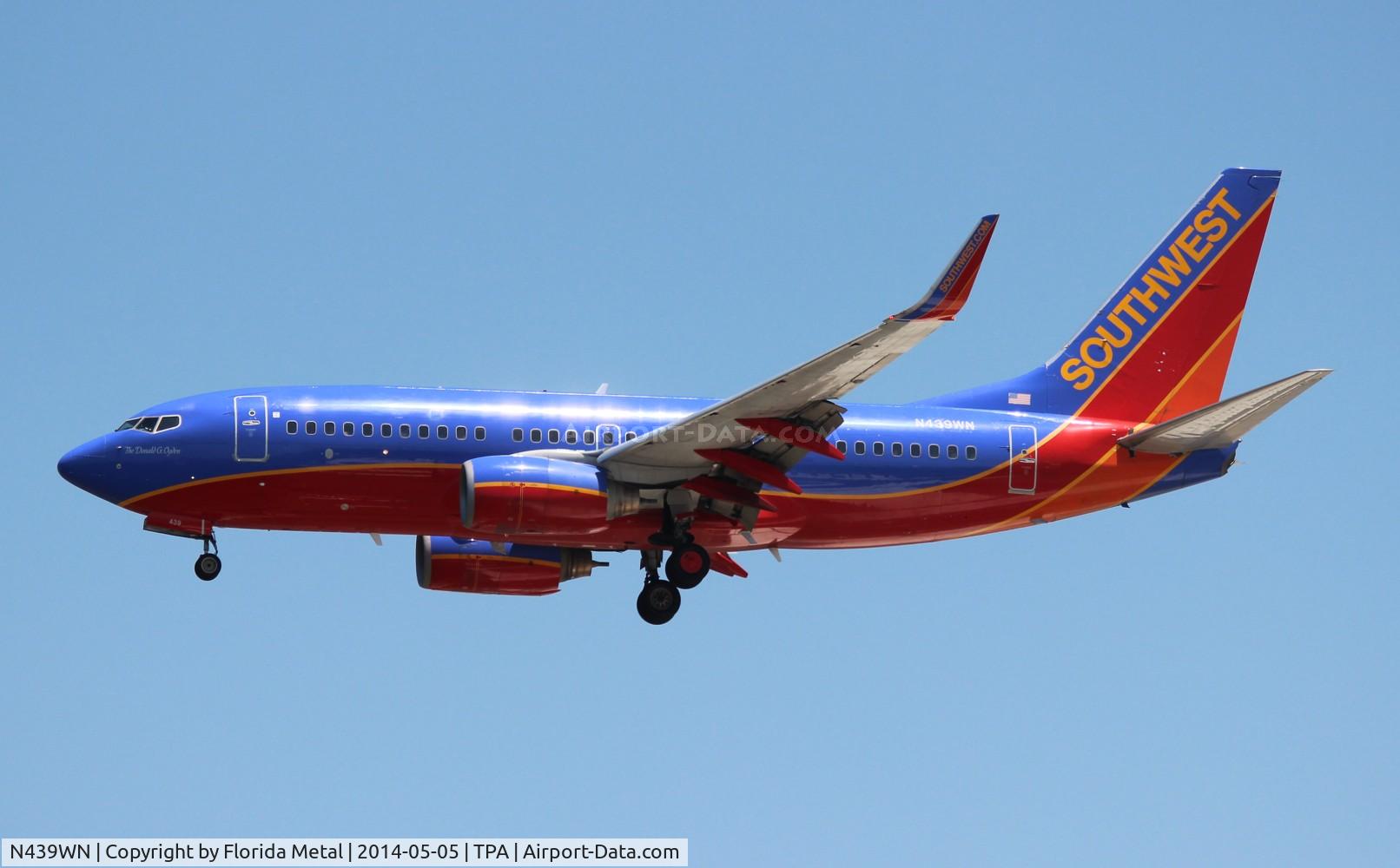 N439WN, 2003 Boeing 737-7H4 C/N 29834, Southwest