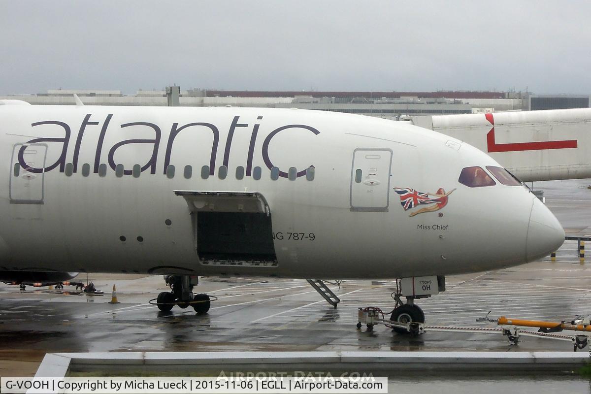 G-VOOH, 2015 Boeing 787-9 Dreamliner Dreamliner C/N 37968, Miss Chief is getting ready for the Atlantic crossing to SFO