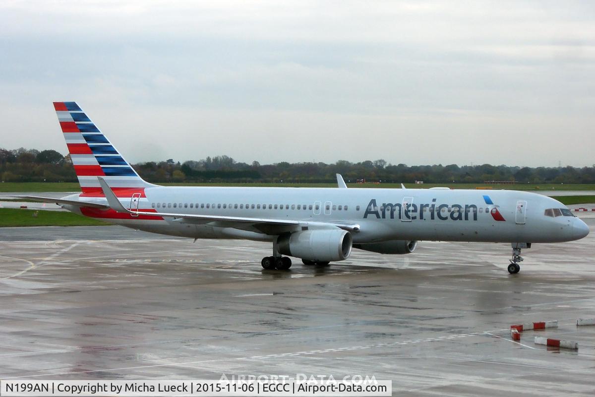 N199AN, 2001 Boeing 757-223 C/N 32393, At Manchester