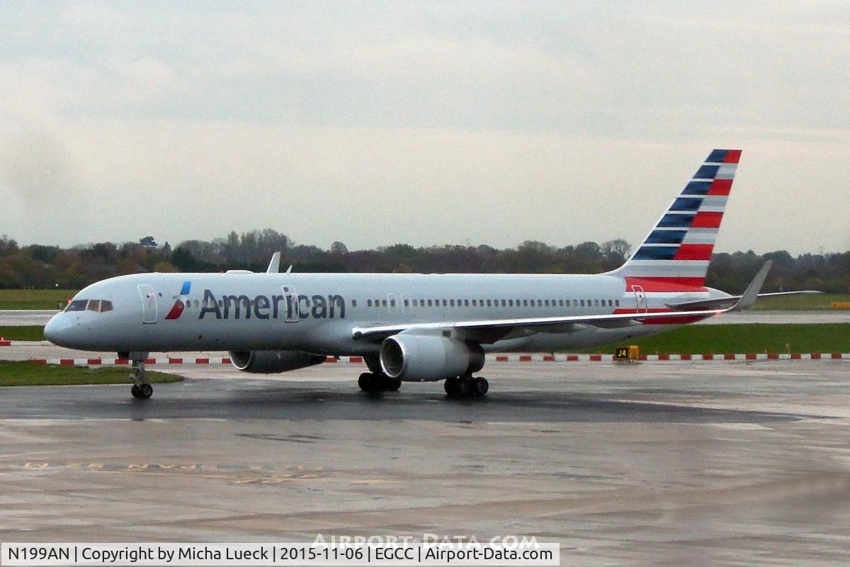 N199AN, 2001 Boeing 757-223 C/N 32393, At Manchester