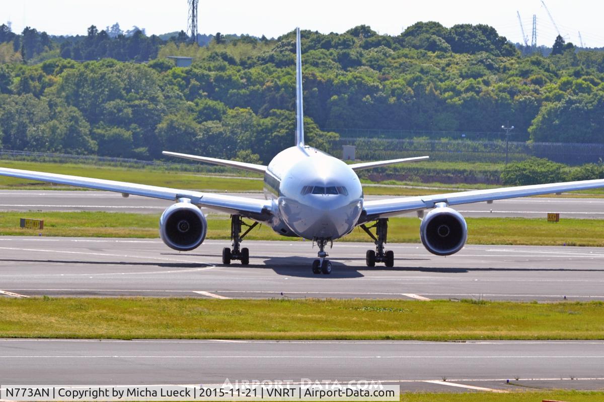 N773AN, 1999 Boeing 777-223 C/N 29583, At Narita