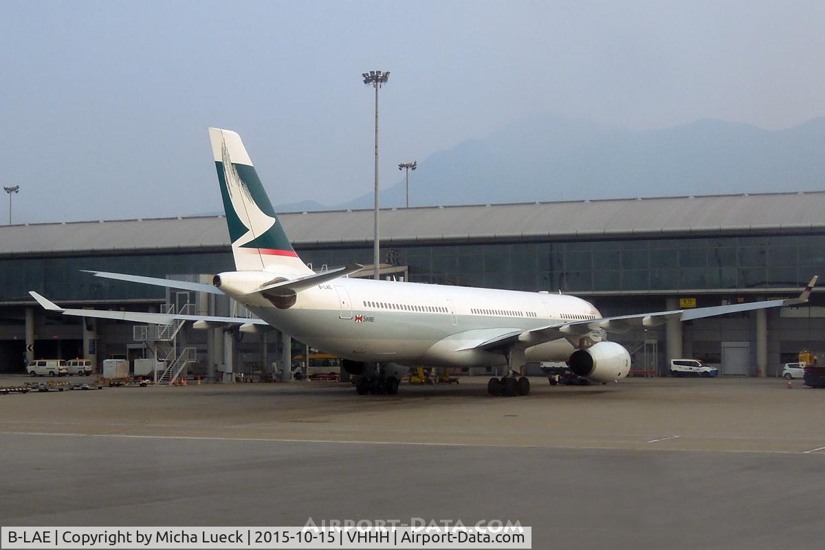 B-LAE, 2007 Airbus A330-343X C/N 850, At Hong Kong
