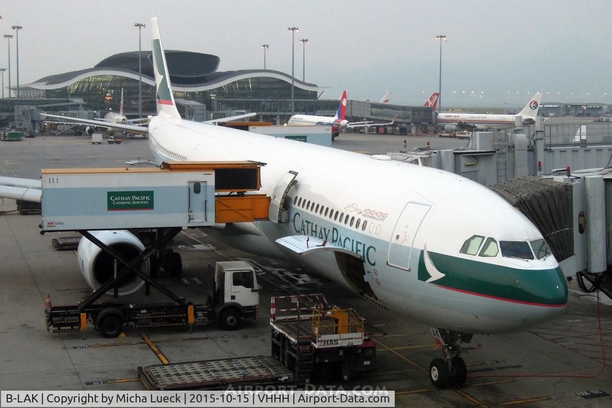 B-LAK, 2010 Airbus A330-343X C/N 1196, At Hong Kong