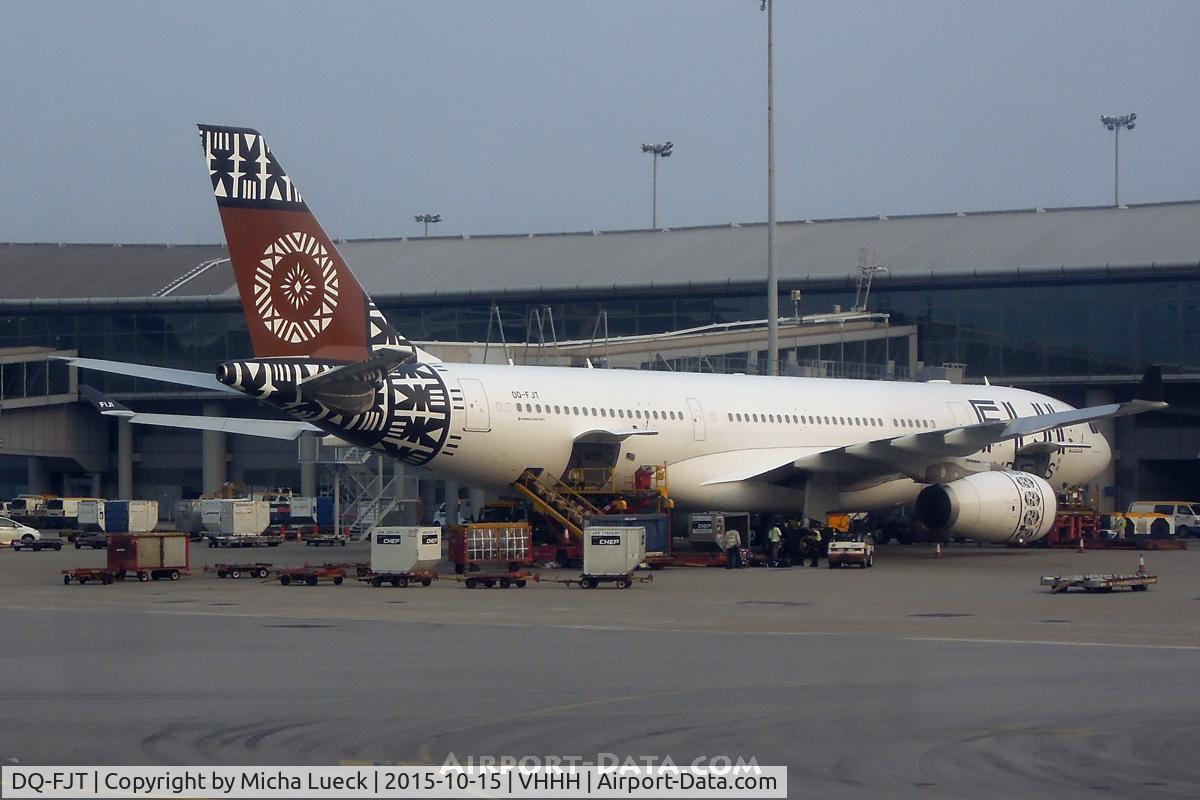 DQ-FJT, 2013 Airbus A330-243 C/N 1394, At Hong Kong