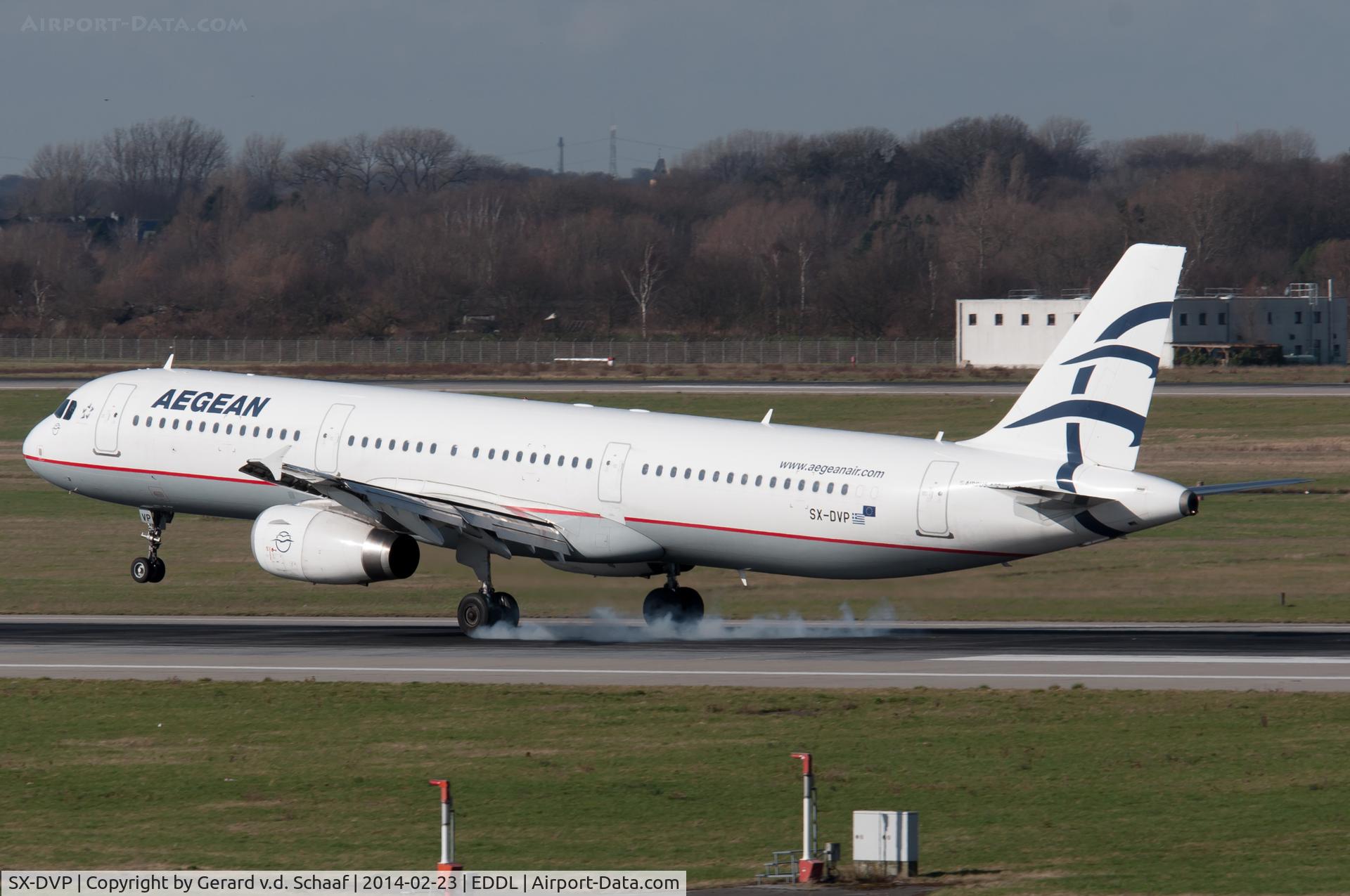 SX-DVP, 2008 Airbus A321-232 C/N 3527, Düsseldorf, February 2015