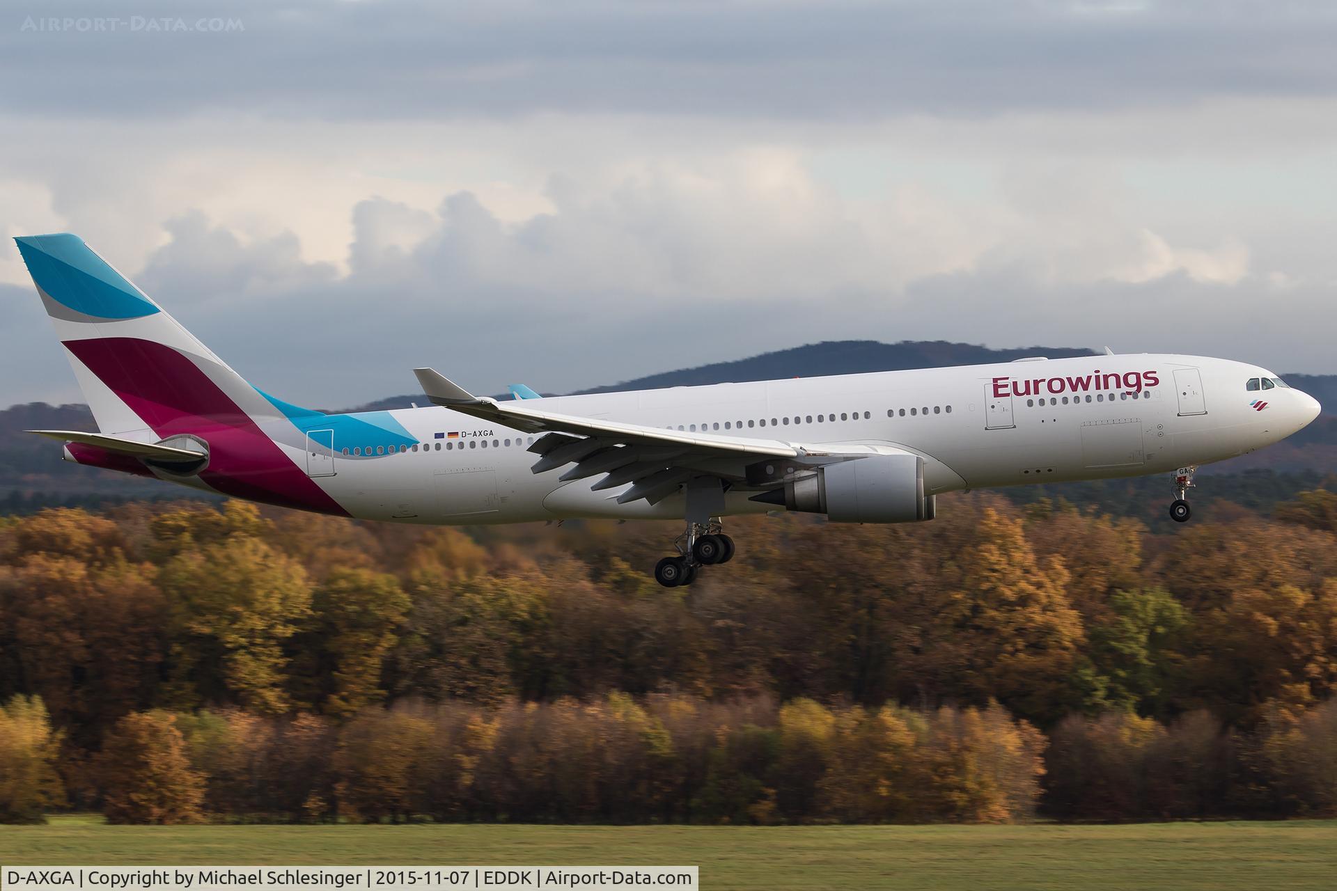 D-AXGA, 2003 Airbus A330-203 C/N 530, D-AXGA - Airbus A330-203 - Eurowings