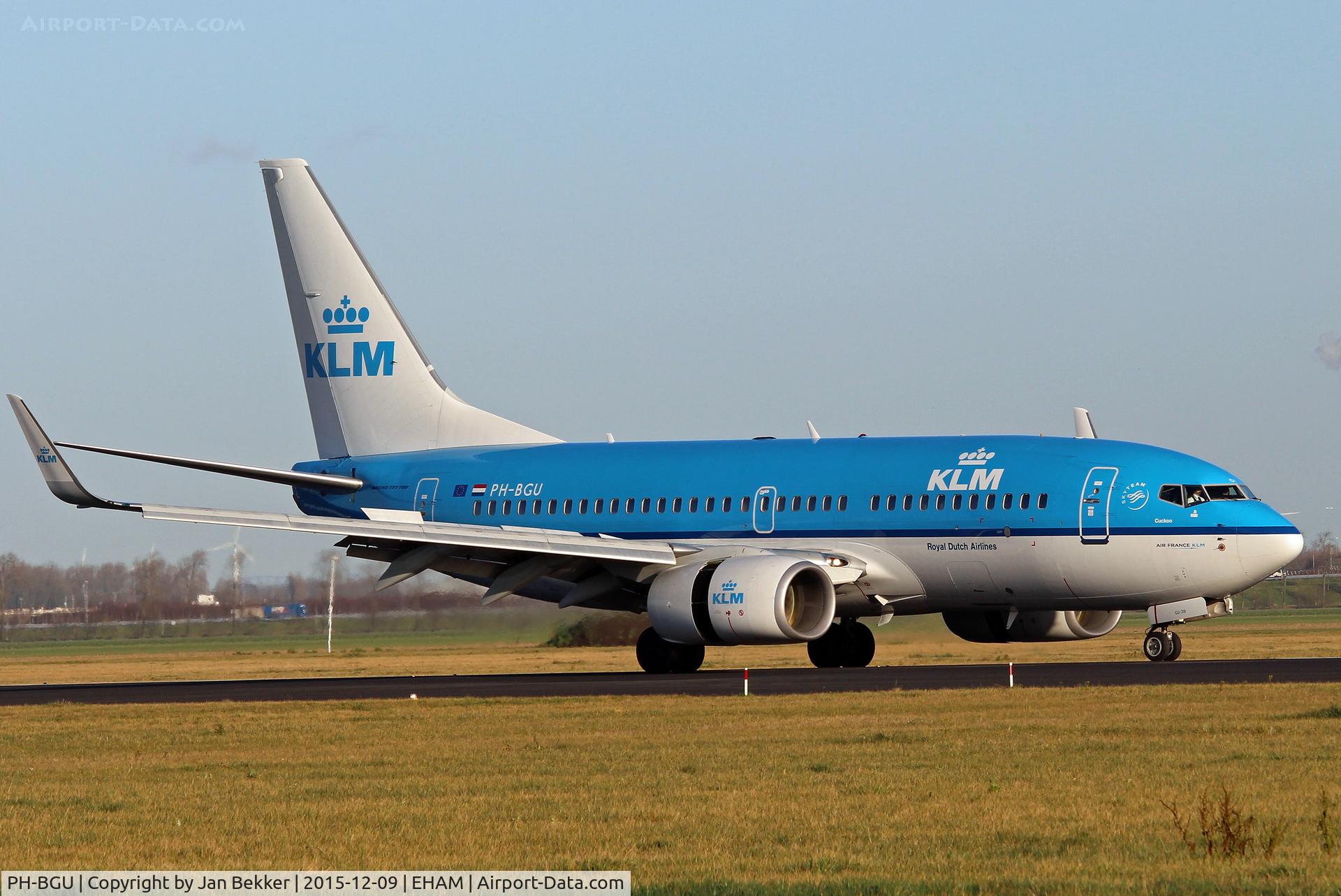 PH-BGU, 2011 Boeing 737-7K2 C/N 39257, Schiphol, Polderbaan