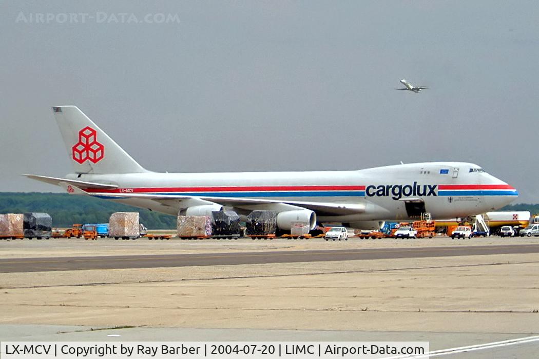 LX-MCV, 1998 Boeing 747-4R7F/SCD C/N 29729, Boeing 747-4R7F [29729] (Cargolux) Milan-Malpensa~I 20/07/2004