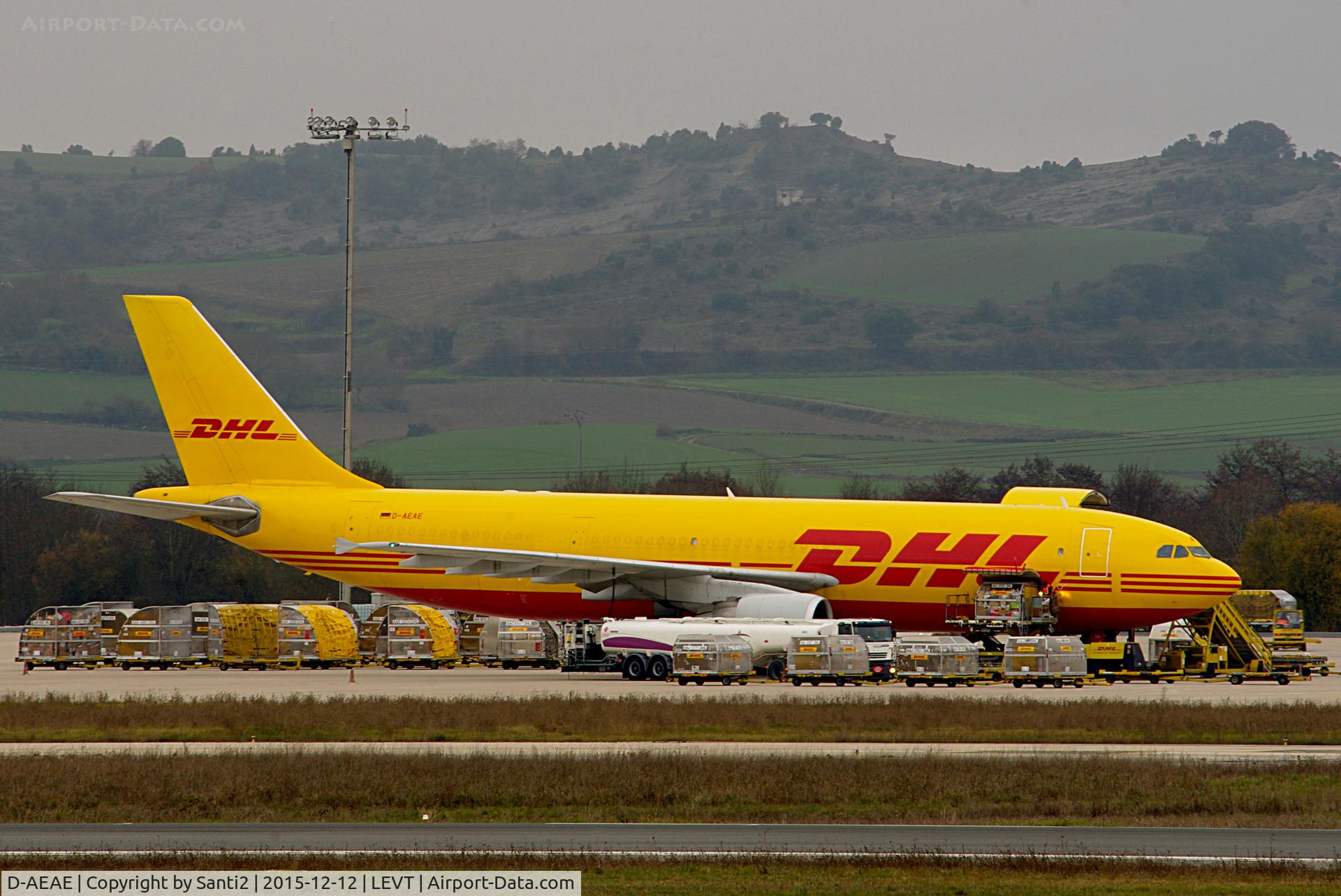 D-AEAE, 1995 Airbus A300B4-622R(F) C/N 753, Parked at the cargo area.