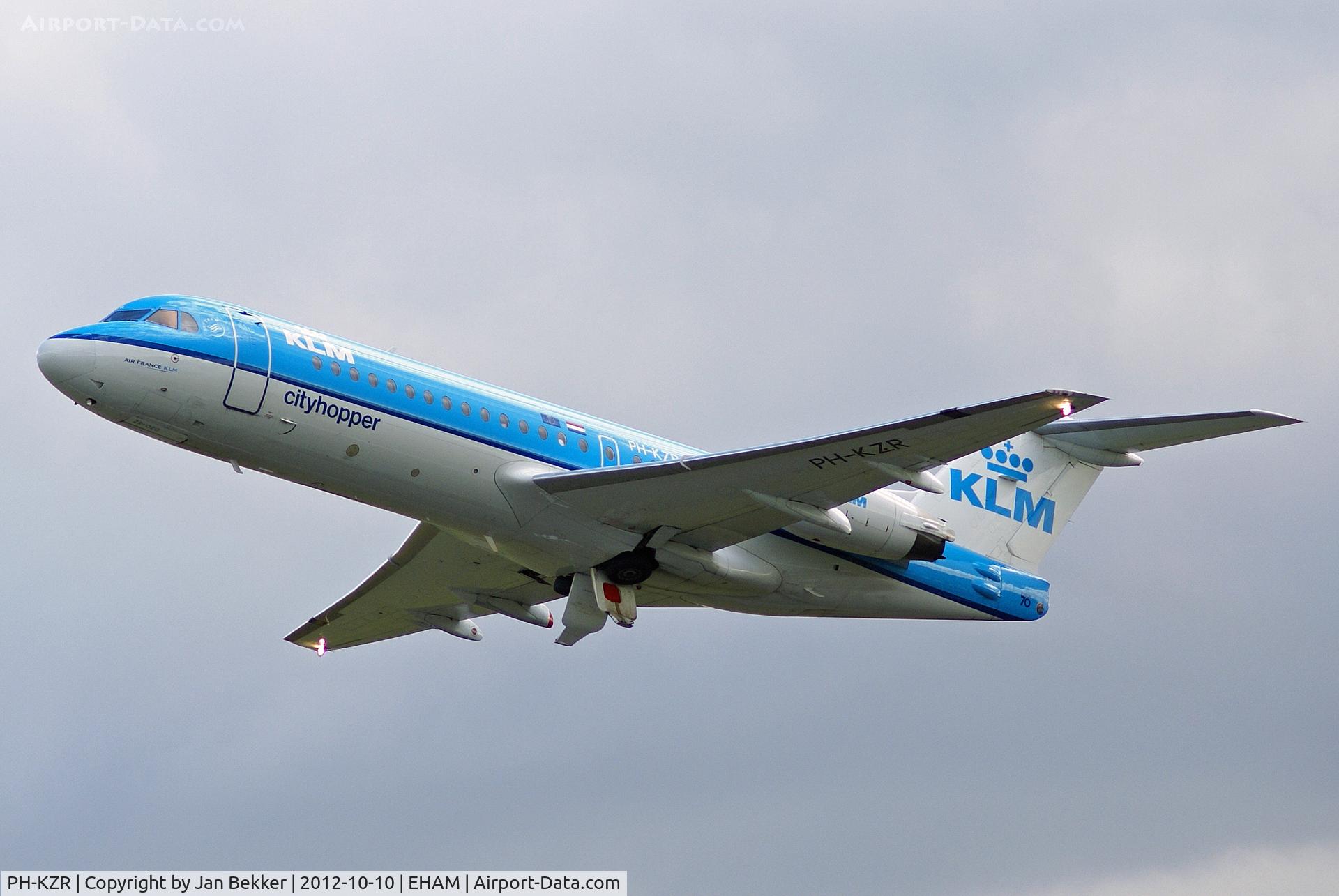 PH-KZR, 1995 Fokker 70 (F-28-0070) C/N 11551, Schiphol