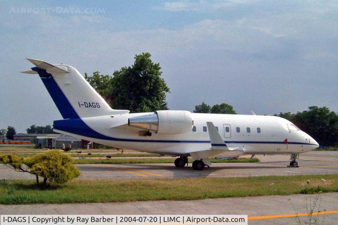 I-DAGS, 1991 Canadair Challenger 601-3A (CL-600-2B16) C/N 5085, Canadair CL.601-3A Challenger [5085] Milan-Malpensa~I 20/07/2004