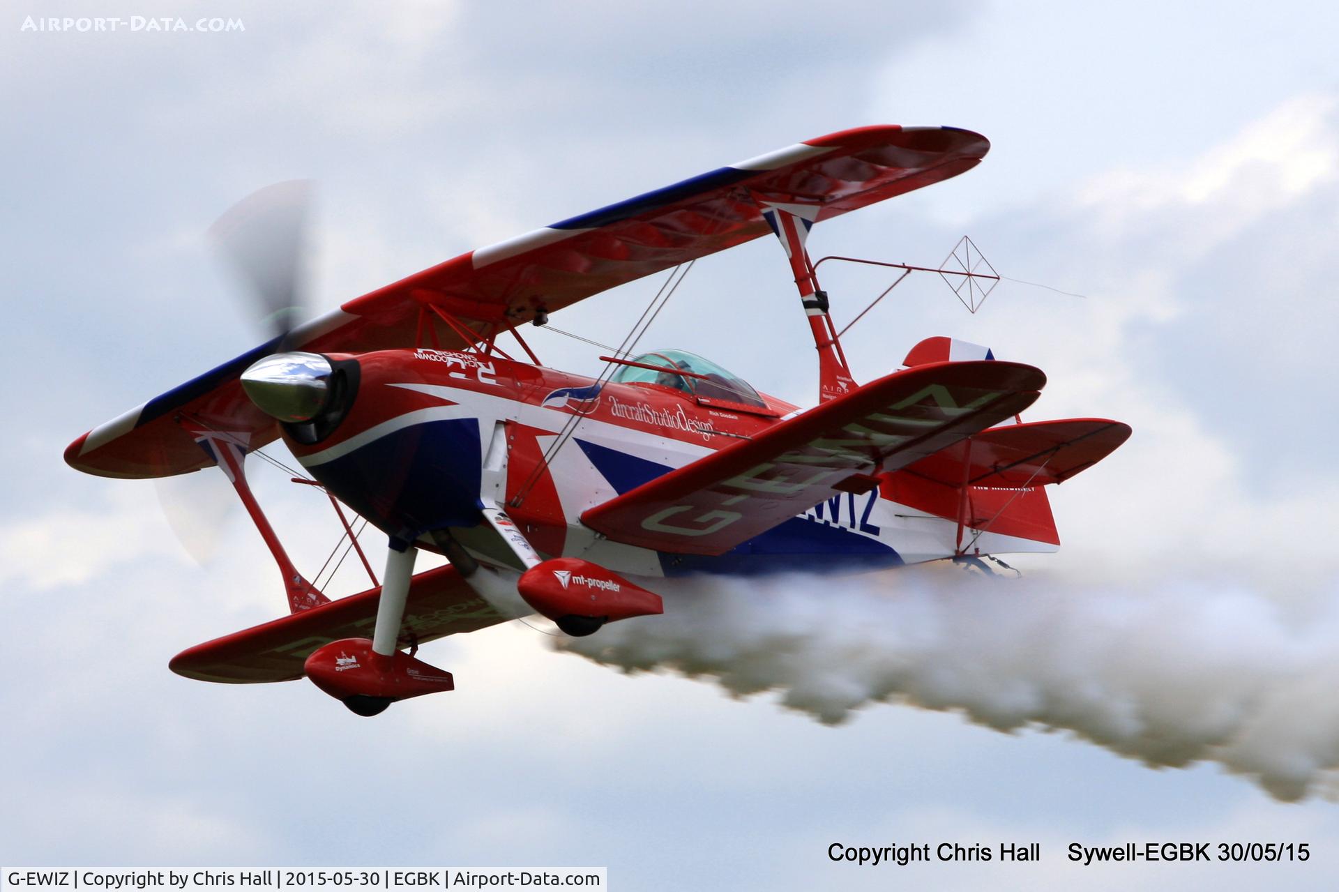 G-EWIZ, 1981 Pitts S-2S Special C/N S18, at Aeroexpo 2015