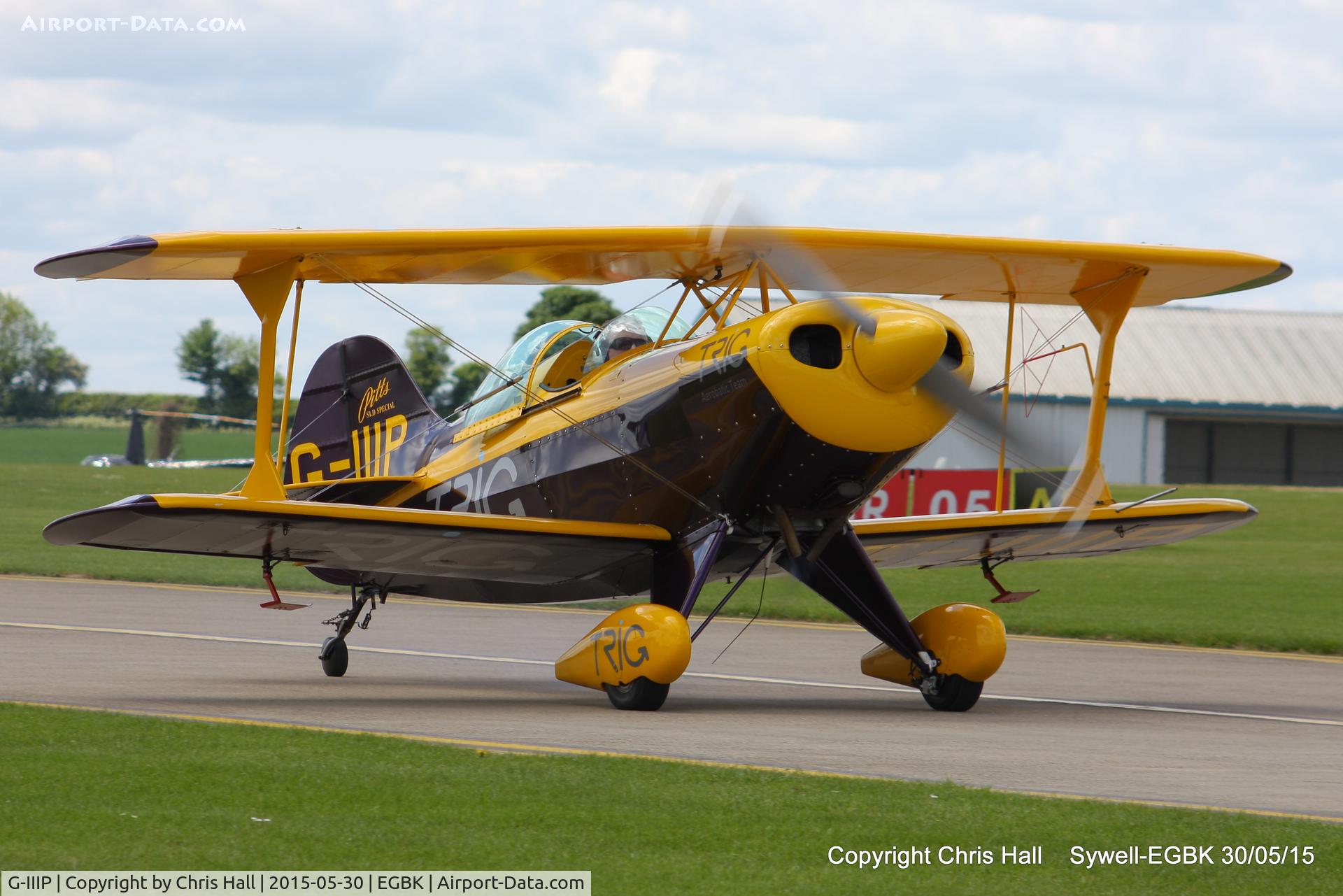 G-IIIP, 1984 Pitts S-1D Special C/N PFA 009-10195, at Aeroexpo 2015