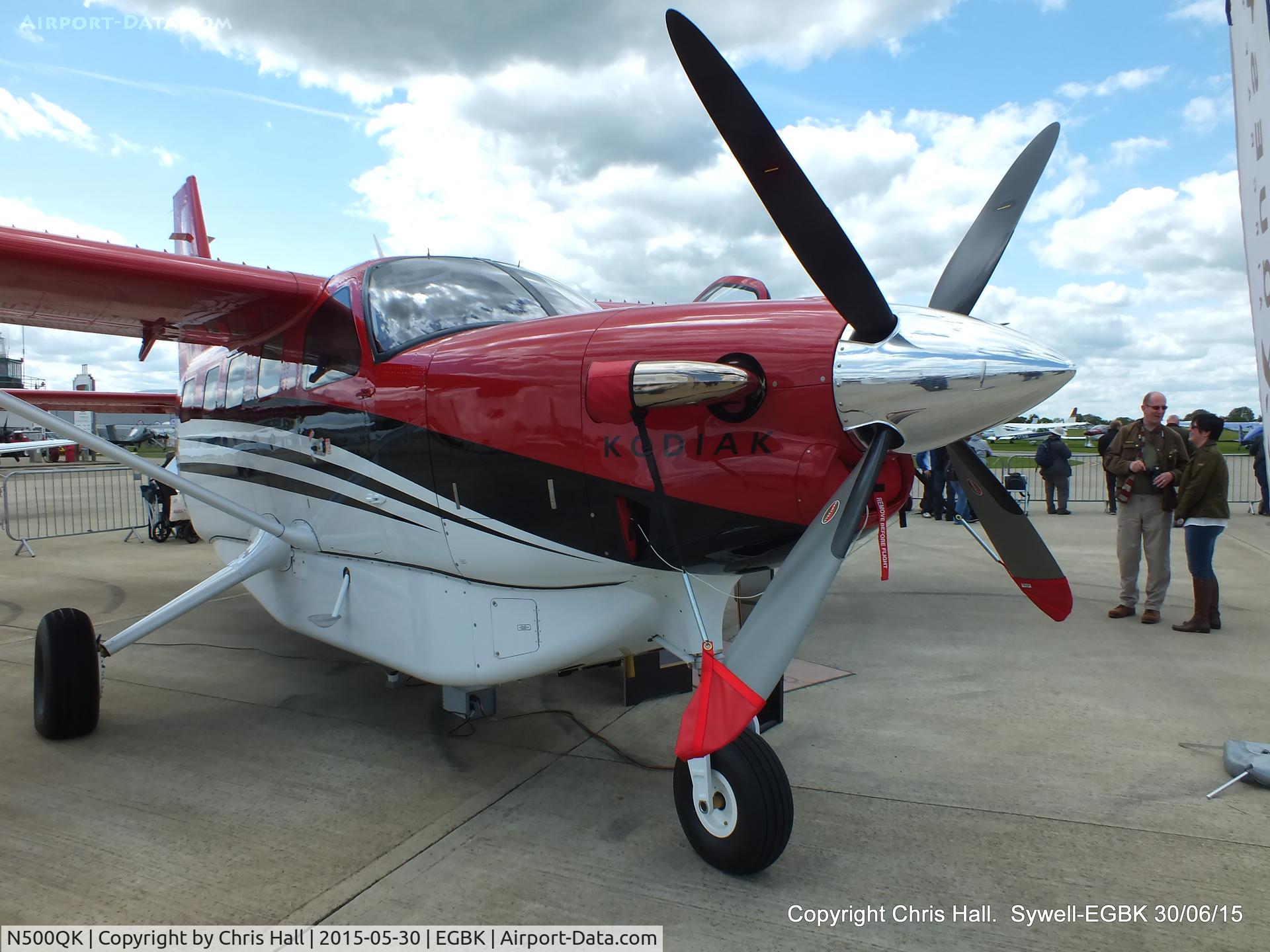 N500QK, 2015 Quest Kodiak 100 C/N 100-0138, at Aeroexpo 2015