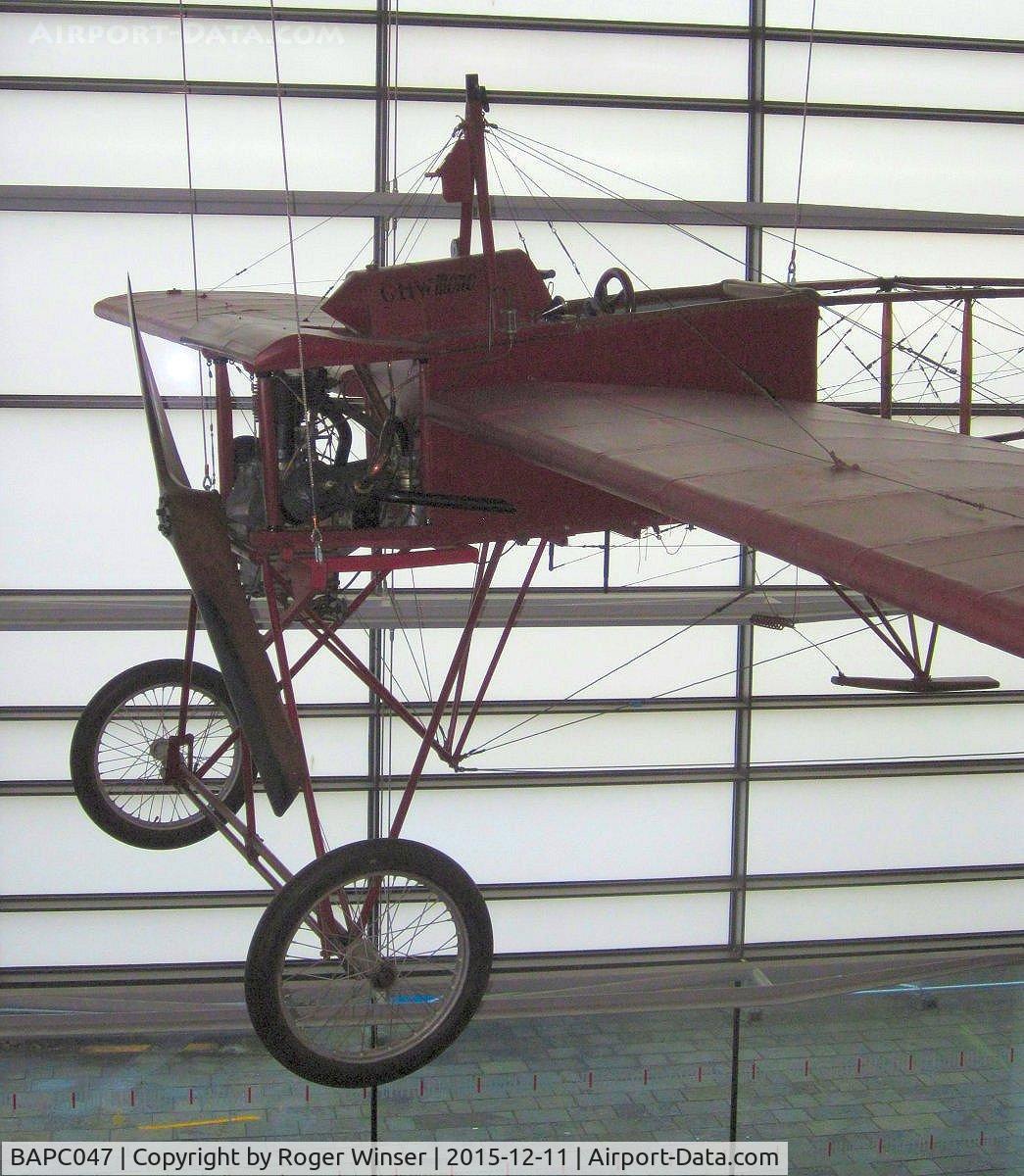 BAPC047, 1908 Charles H Watkins Watkins CHW Monoplane C/N 1, Off airport. On display at the National Waterfront Musem, Swansea, Wales.