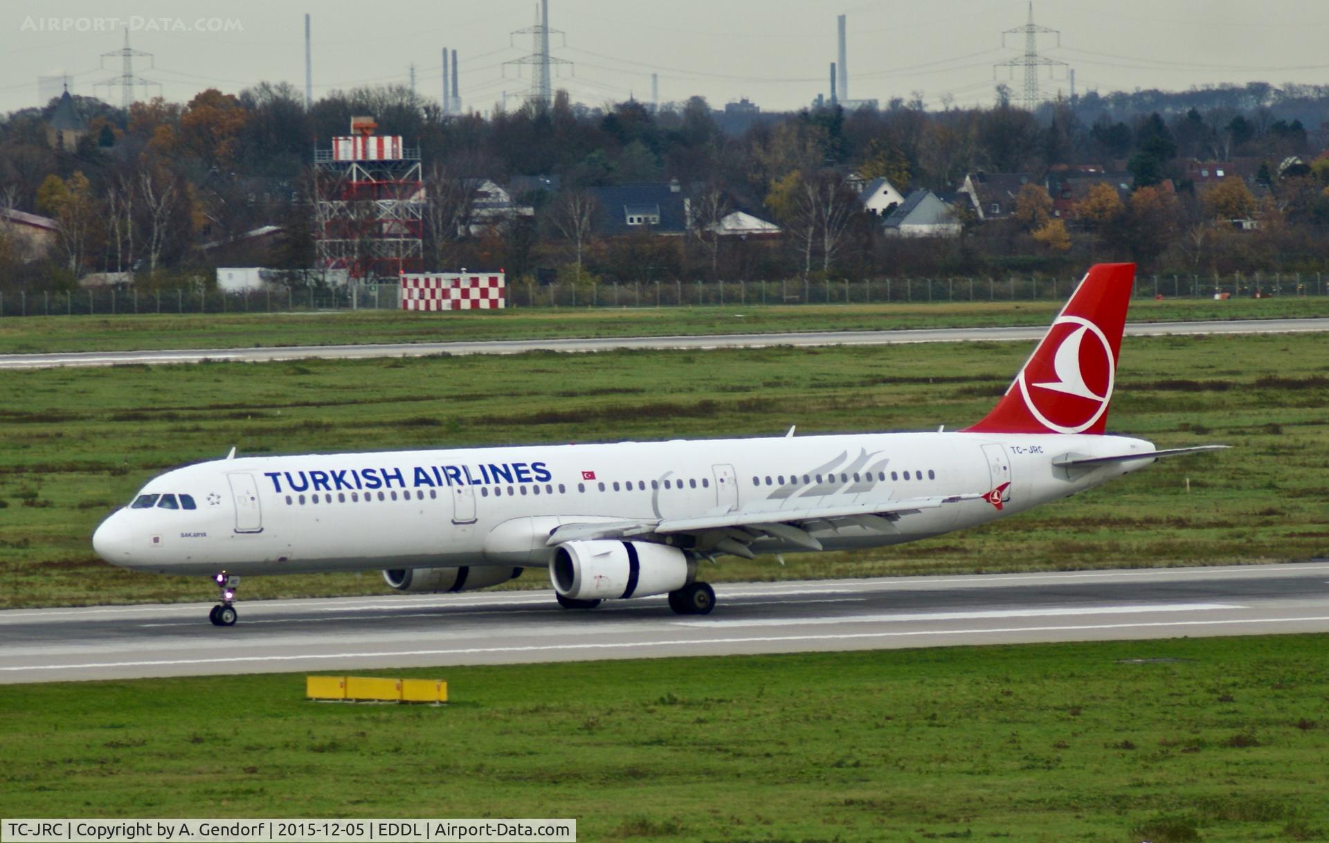 TC-JRC, 2006 Airbus A321-231 C/N 2999, Turkish Airlines, seen here on RWY 23L shortly after landing at Düsseldorf Int'l(EDDL)
