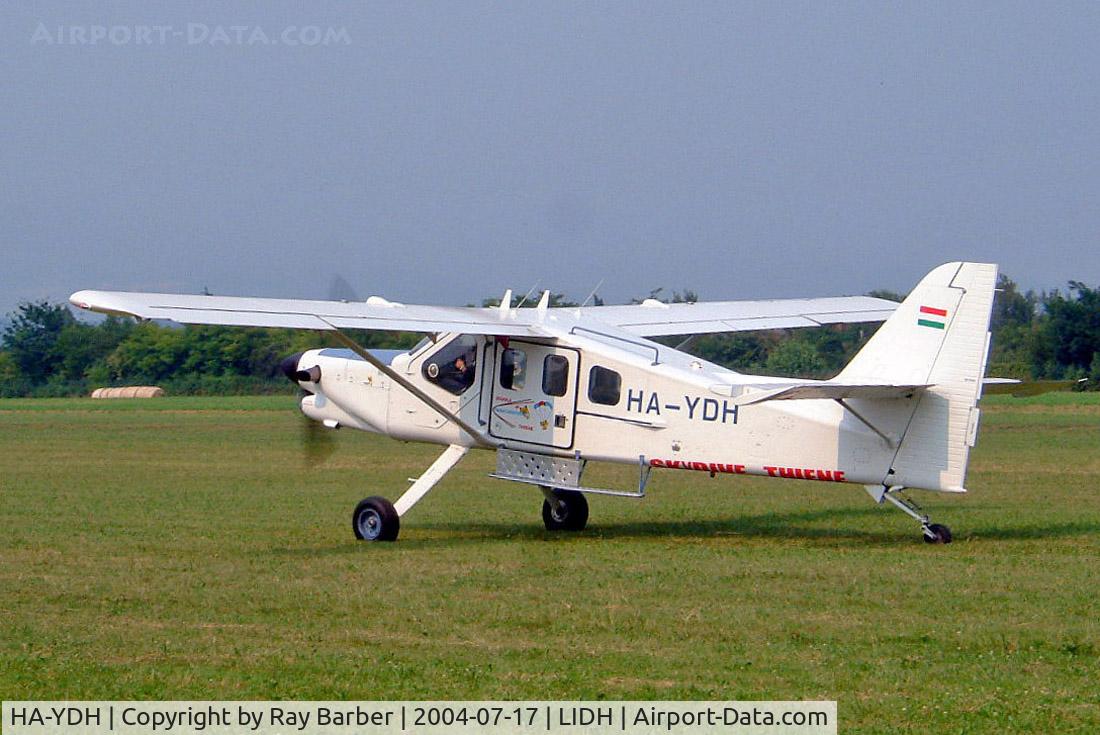 HA-YDH, 2001 Technoavia SMG-92 Turbo Finist C/N 01-007, Technoavia SMG-92 Turbo Finist [01-007] Thiene~I 17/07/2004
