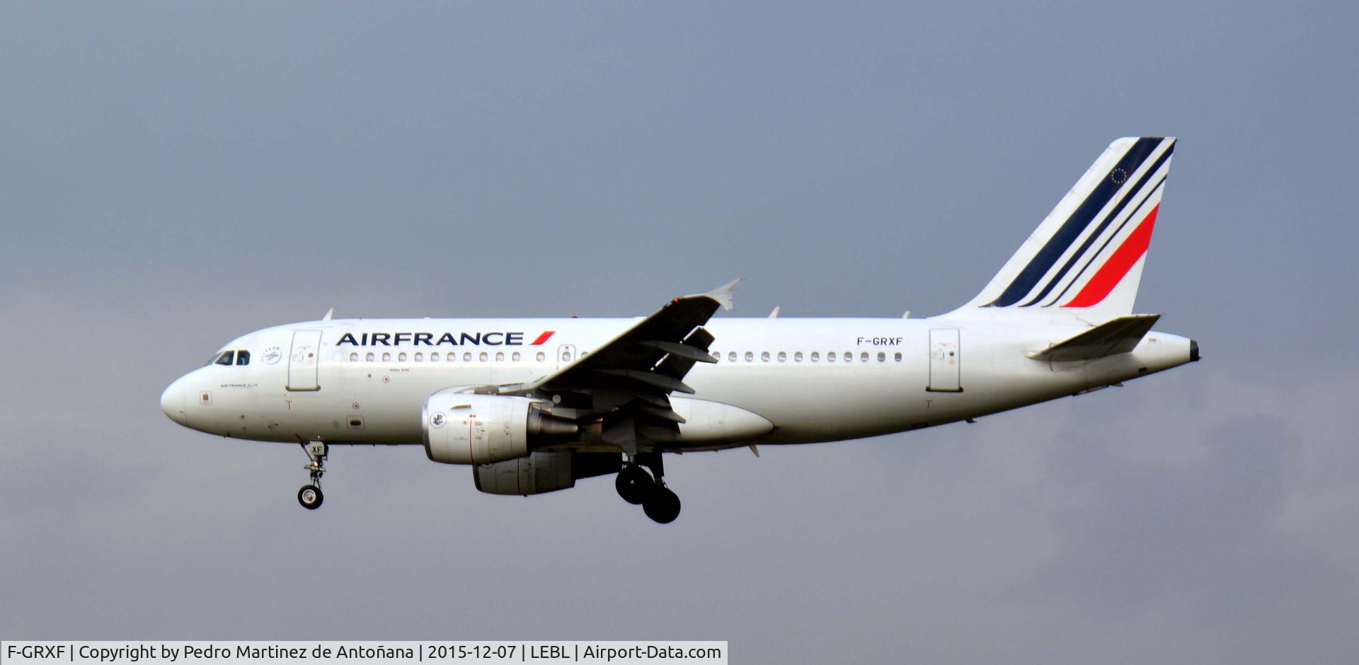 F-GRXF, 2003 Airbus A319-111 C/N 1938, El Prat -  Barcelona  -  España
