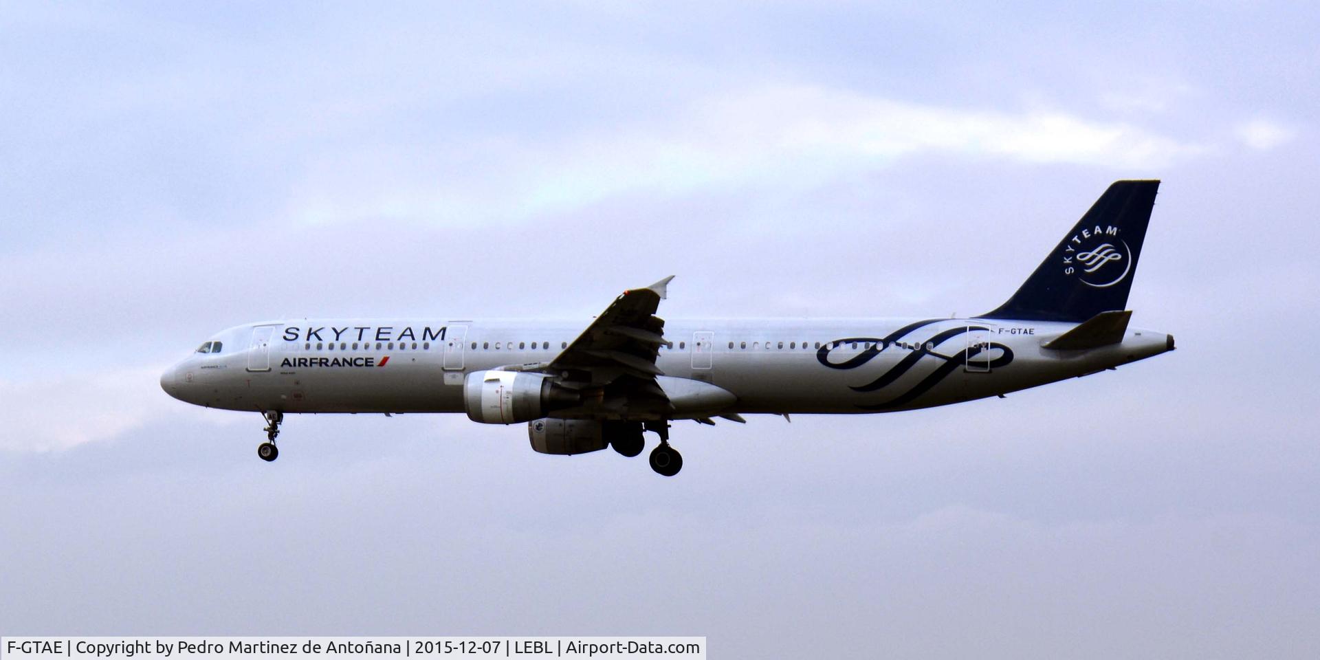 F-GTAE, 1998 Airbus A321-211 C/N 0796, El Prat -  Barcelona  -  España