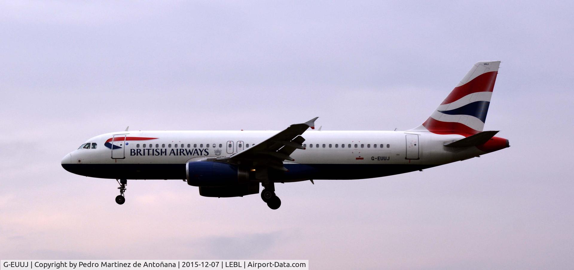 G-EUUJ, 2002 Airbus A320-232 C/N 1883, El Prat -  Barcelona  -  España