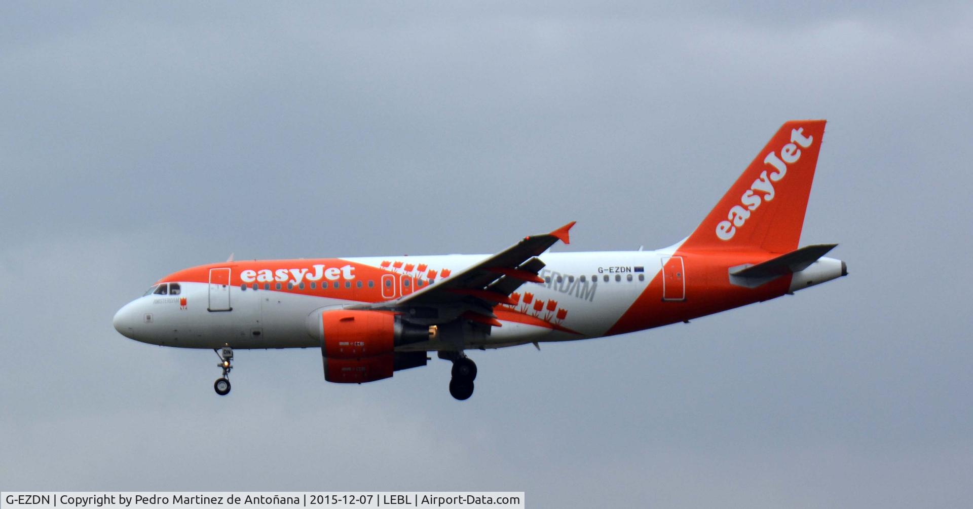 G-EZDN, 2008 Airbus A319-111 C/N 3569, El Prat -  Barcelona  -  España
Amsterdam
