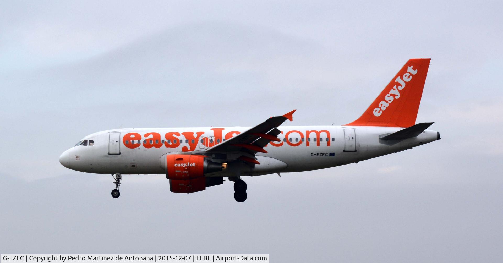 G-EZFC, 2009 Airbus A319-111 C/N 3808, El Prat -  Barcelona  -  España
