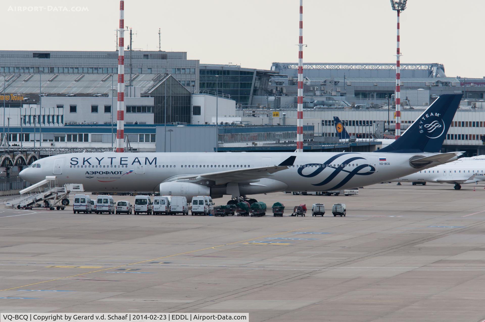 VQ-BCQ, 2009 Airbus A330-343E C/N 1058, Düsseldorf, February 2014