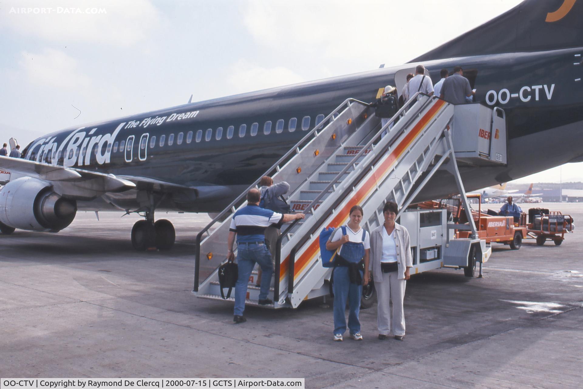OO-CTV, 1998 Boeing 737-46Q C/N 29000, Boarding for the flight to Brussels EBBR.