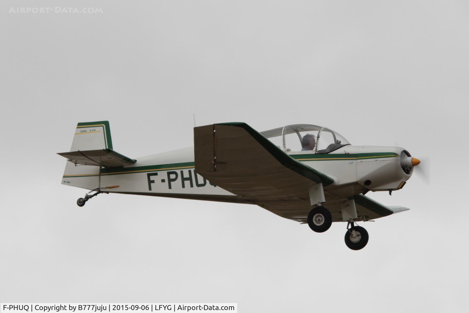 F-PHUQ, Jodel D-119 C/N 291, at Cambrai