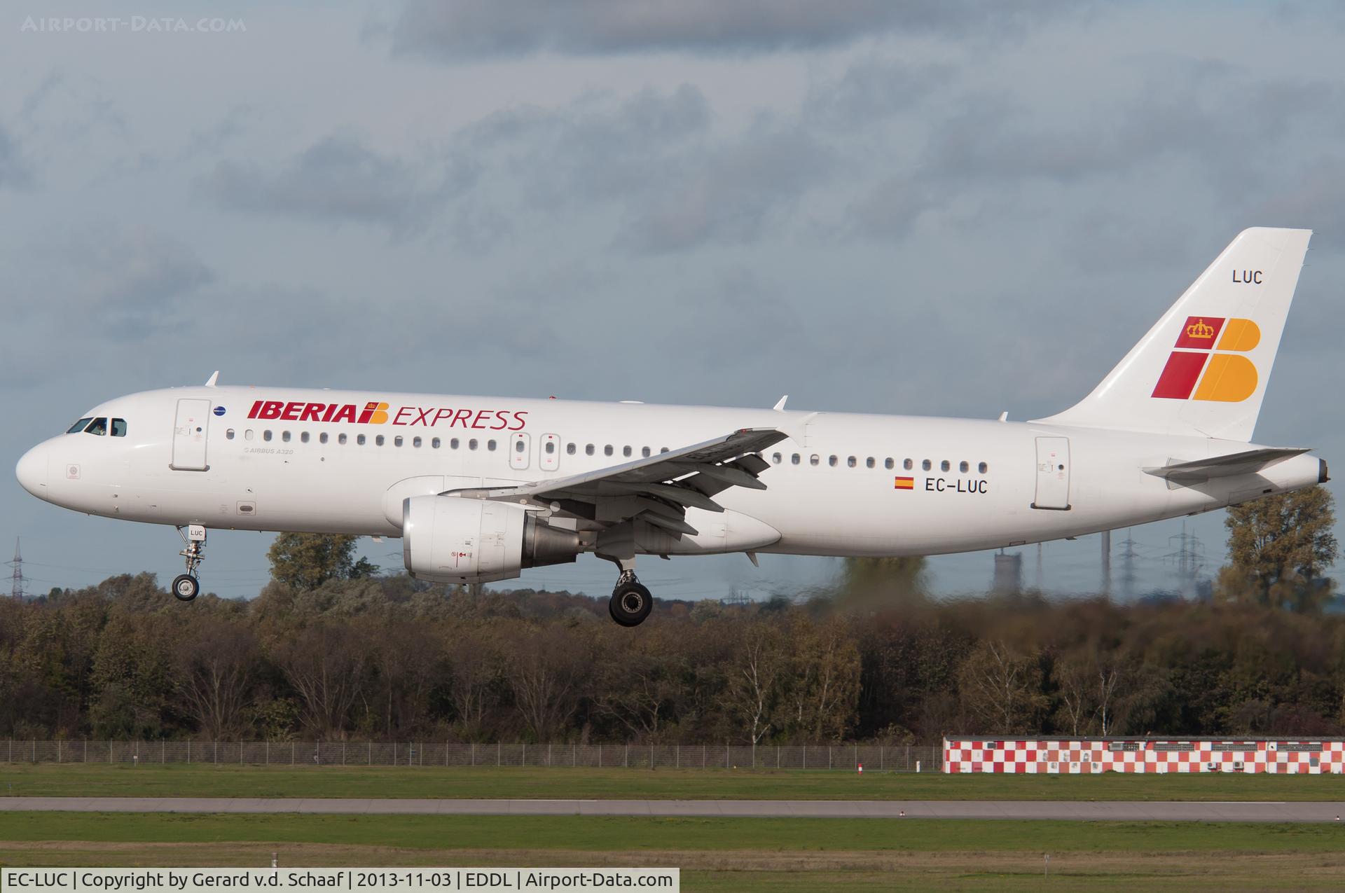 EC-LUC, 1999 Airbus A320-214 C/N 1059, Düsseldorf, November 2013