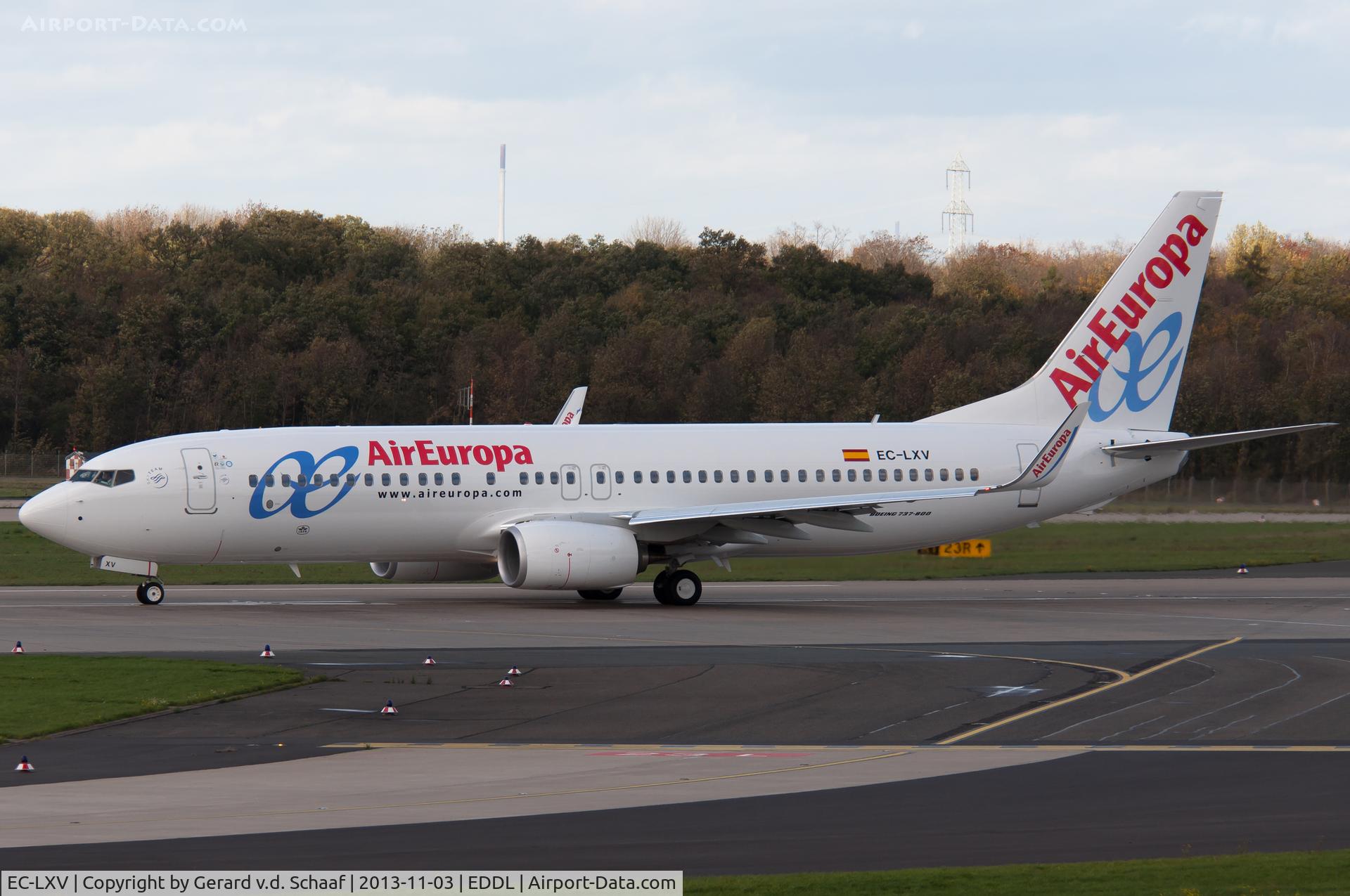 EC-LXV, 2013 Boeing 737-85P C/N 36594, Düsseldorf, November 2013