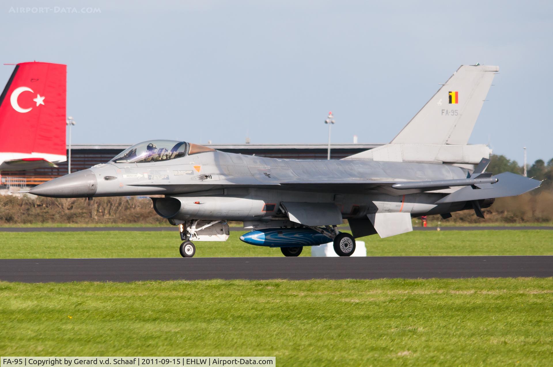 FA-95, SABCA F-16AM Fighting Falcon C/N 6H-95, Leeuwarden, September 2011