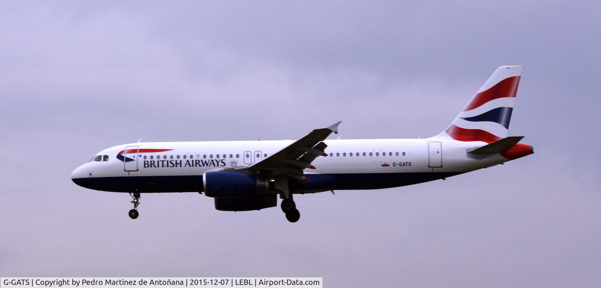 G-GATS, 2002 Airbus A320-214 C/N 1672, El Prat -  Barcelona  -  España