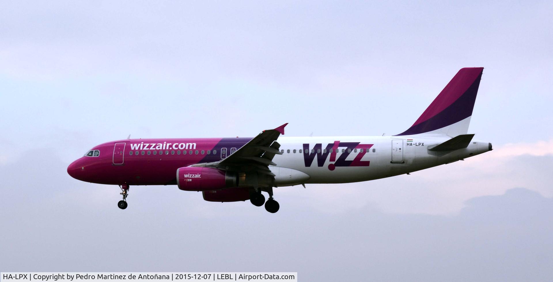 HA-LPX, 2009 Airbus A320-232 C/N 3968, El Prat -  Barcelona  -  España