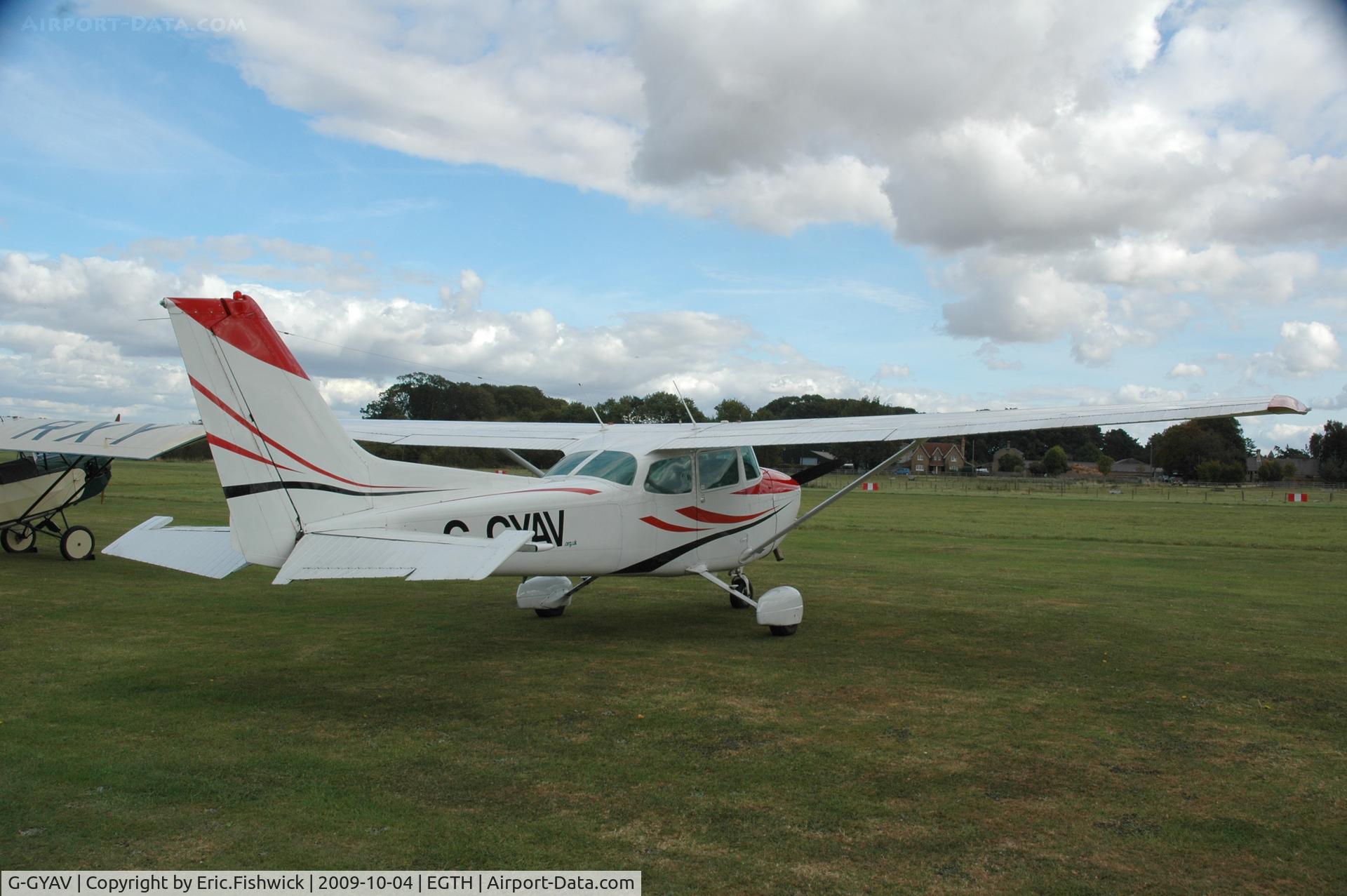 G-GYAV, 1979 Cessna 172N C/N 172-71362, 2. G-GYAV visiting The Shuttleworth Collection, nr. Biggleswade, Beds