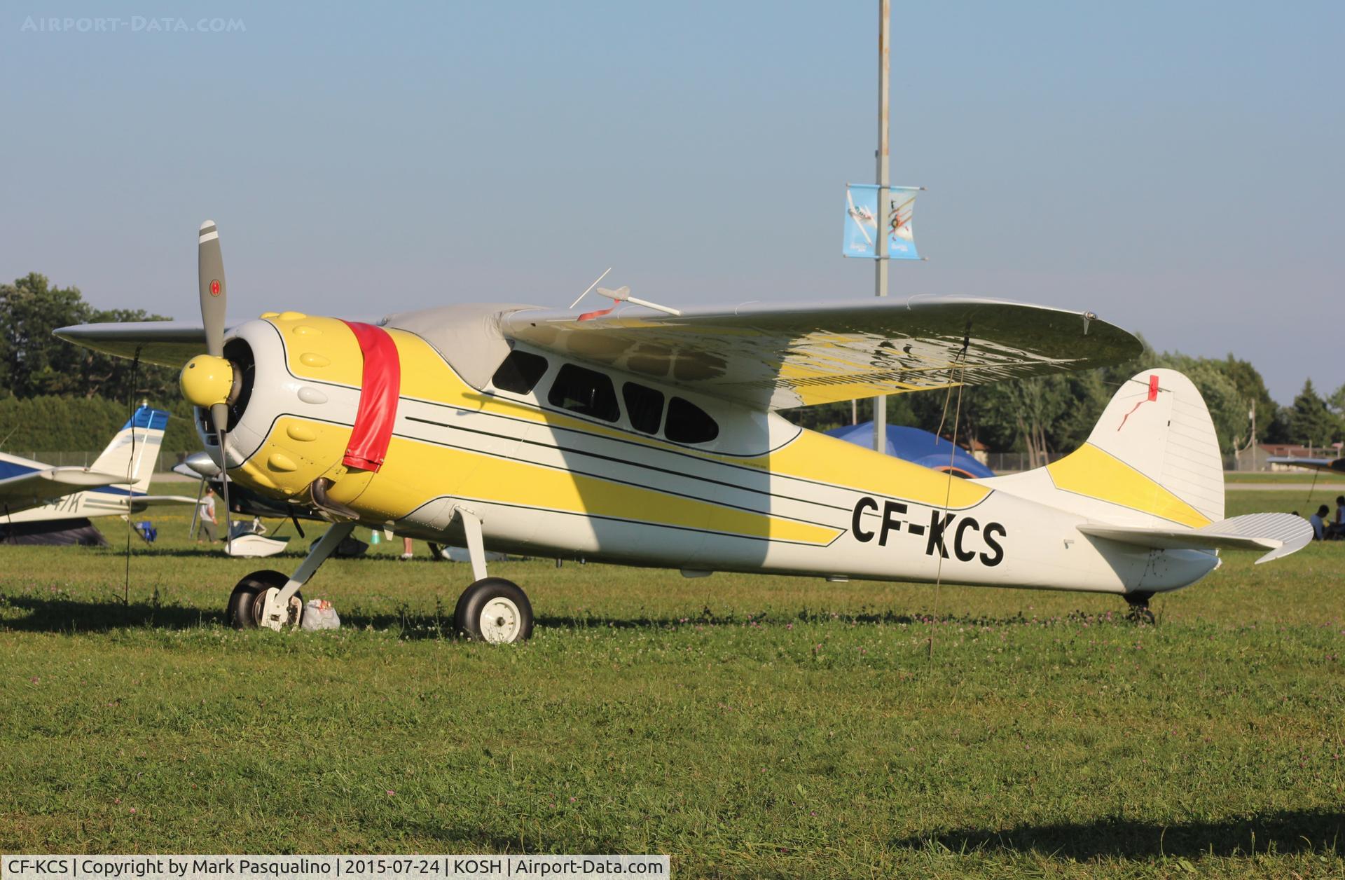 CF-KCS, 1947 Cessna 195 C/N 7034, Ceesna 195