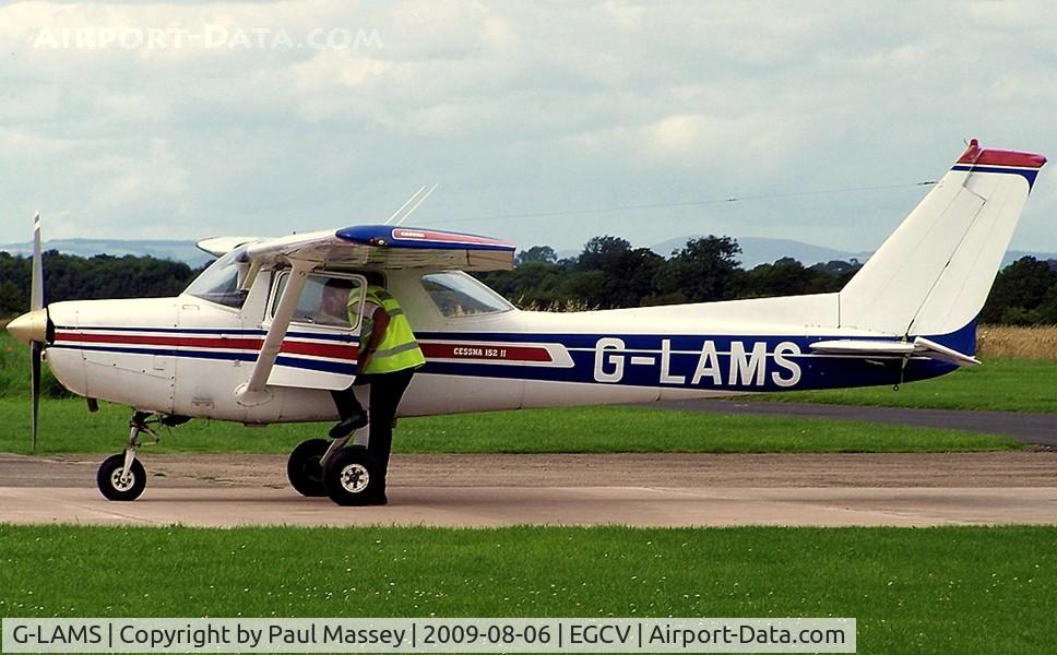 G-LAMS, 1978 Reims Cessna F152 C/N 1431, Visitor to Sleap Airfield.EX:-N54558.