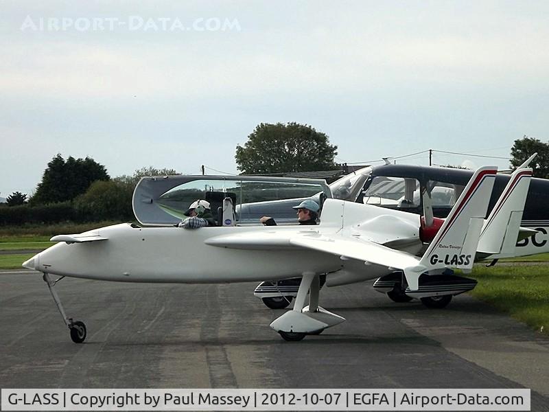 G-LASS, 1979 Rutan VariEze C/N PFA 074-10209, Visitor to Aberporth from Sleap.