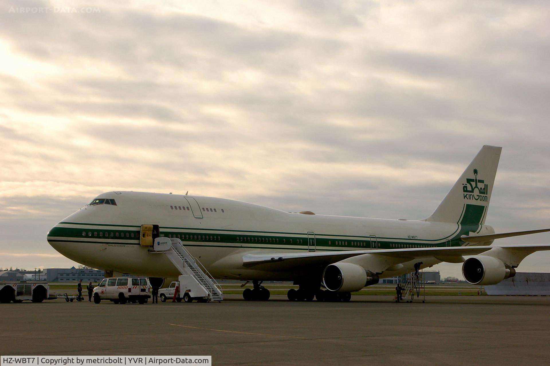 HZ-WBT7, 1992 Boeing 747-4J6 C/N 25880, Saudi Kingdom B747-4J6 HZ-WBT7
