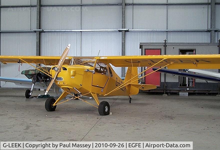 G-LEEK, 2010 Reality Escapade C/N LAA345-14843, Resident @ EGFE.
