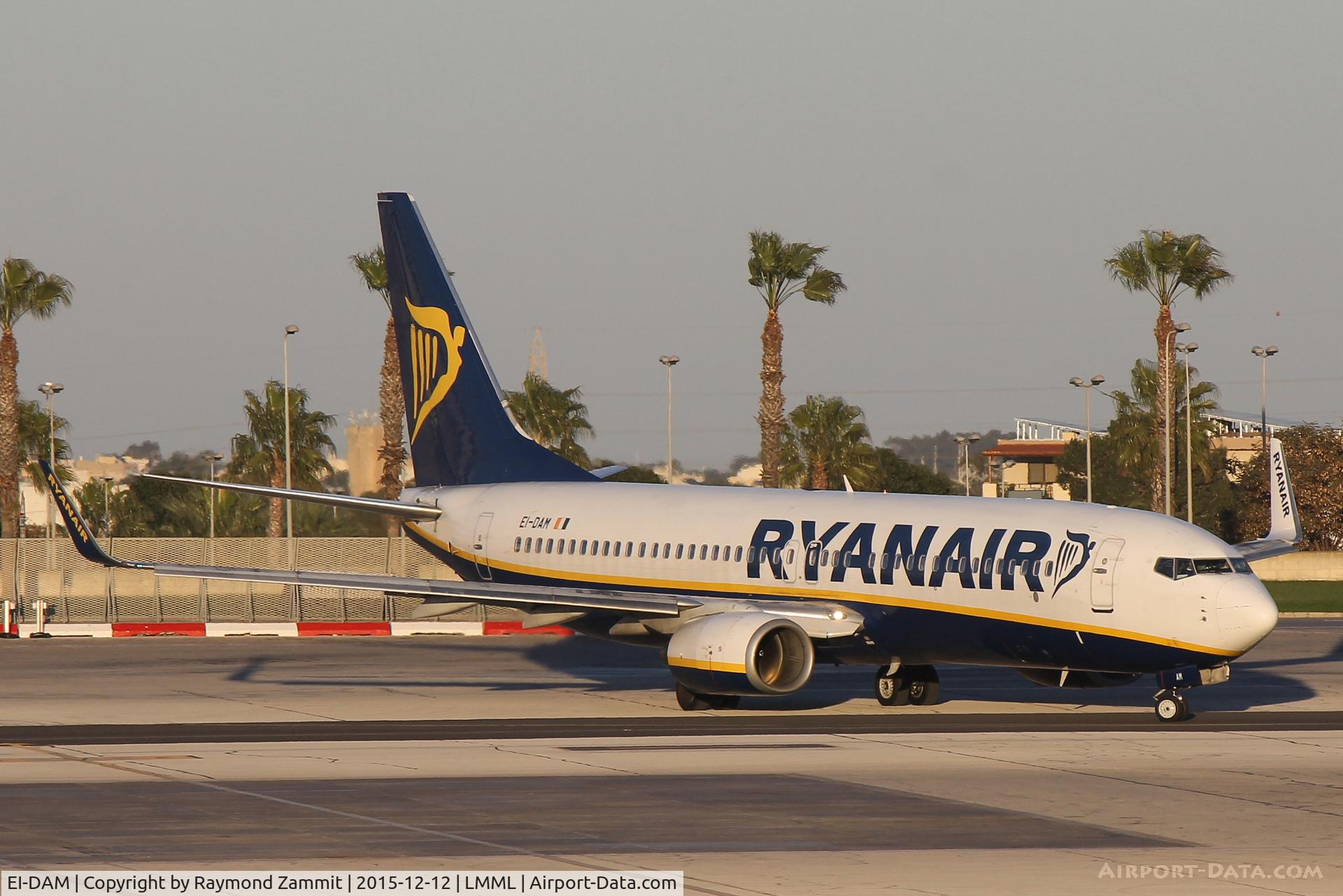 EI-DAM, 2003 Boeing 737-8AS C/N 33719, B737-800 EI-DAM Ryanair