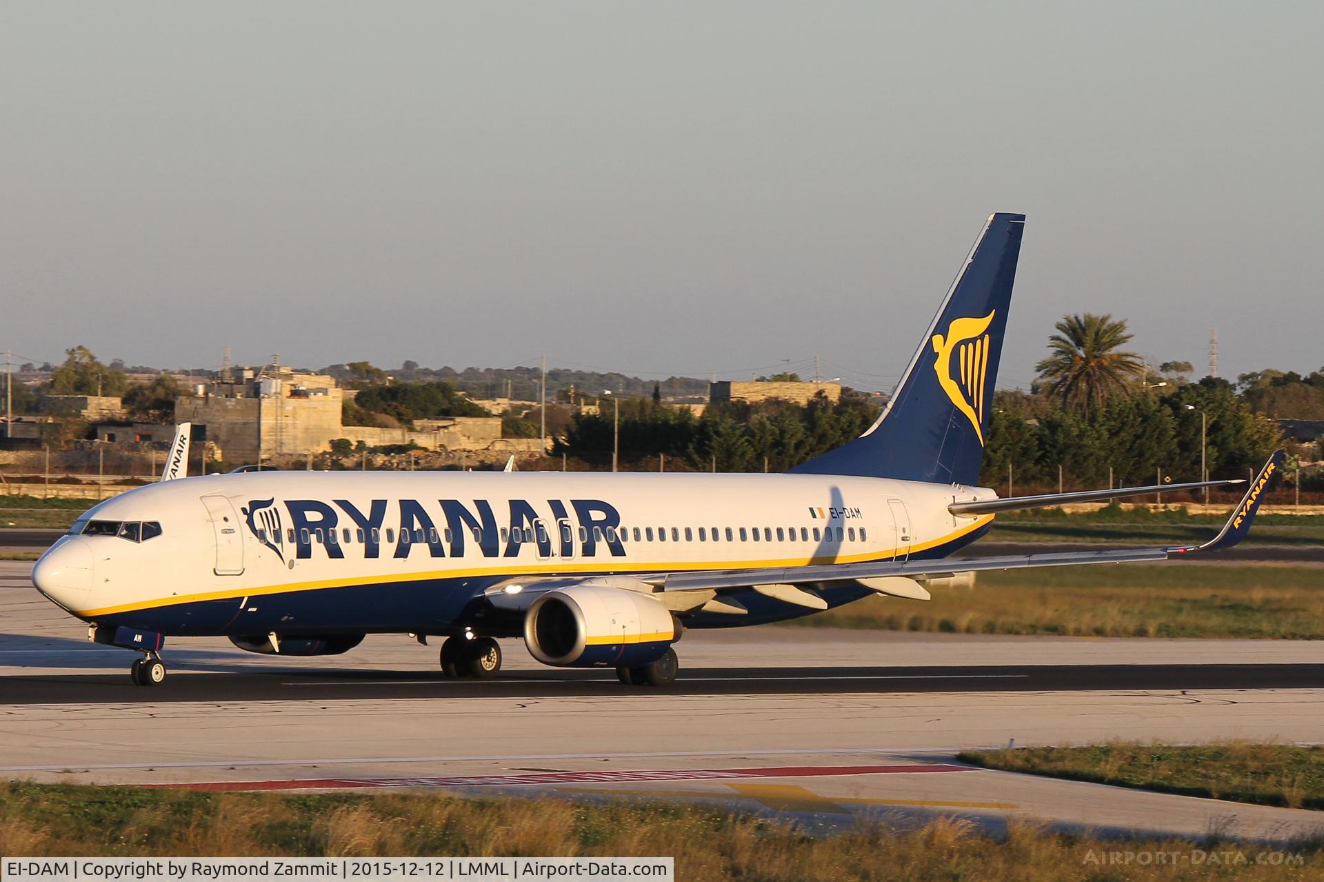 EI-DAM, 2003 Boeing 737-8AS C/N 33719, B737-800 EI-DAM Ryanair