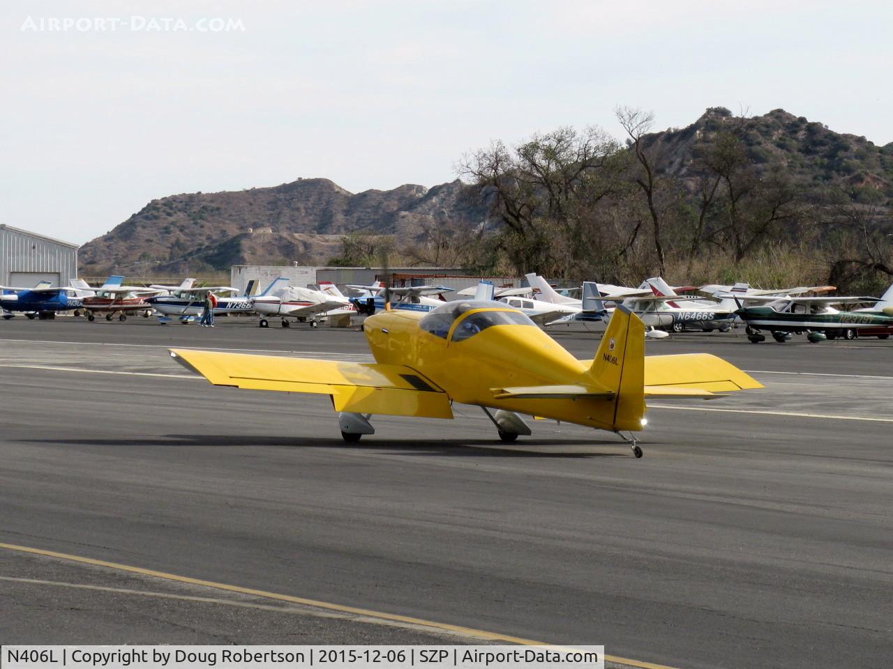 N406L, 2008 Vans RV-6 C/N 936, Provo VANs RV-6, Lycoming O-320 160 Hp, taxi, will give free Young Eagles flights today