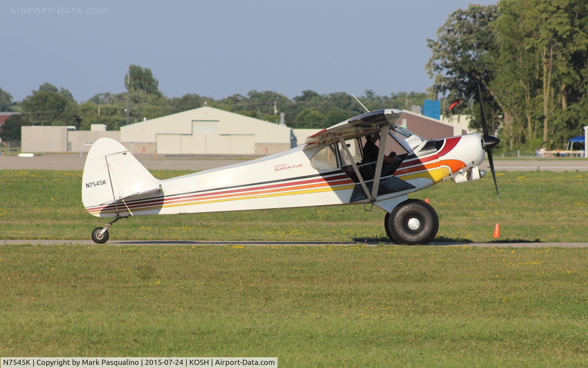 N7545K, 1950 Piper PA-18-105 Super Cub C/N 18-261, Piper PA-18-105