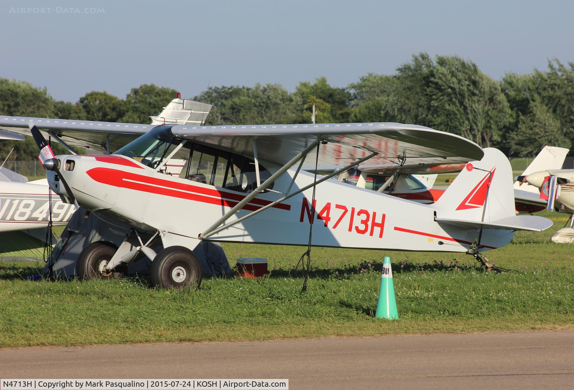 N4713H, 1948 Piper PA-11 Replica Cub Special C/N 11-501, Piper PA-11