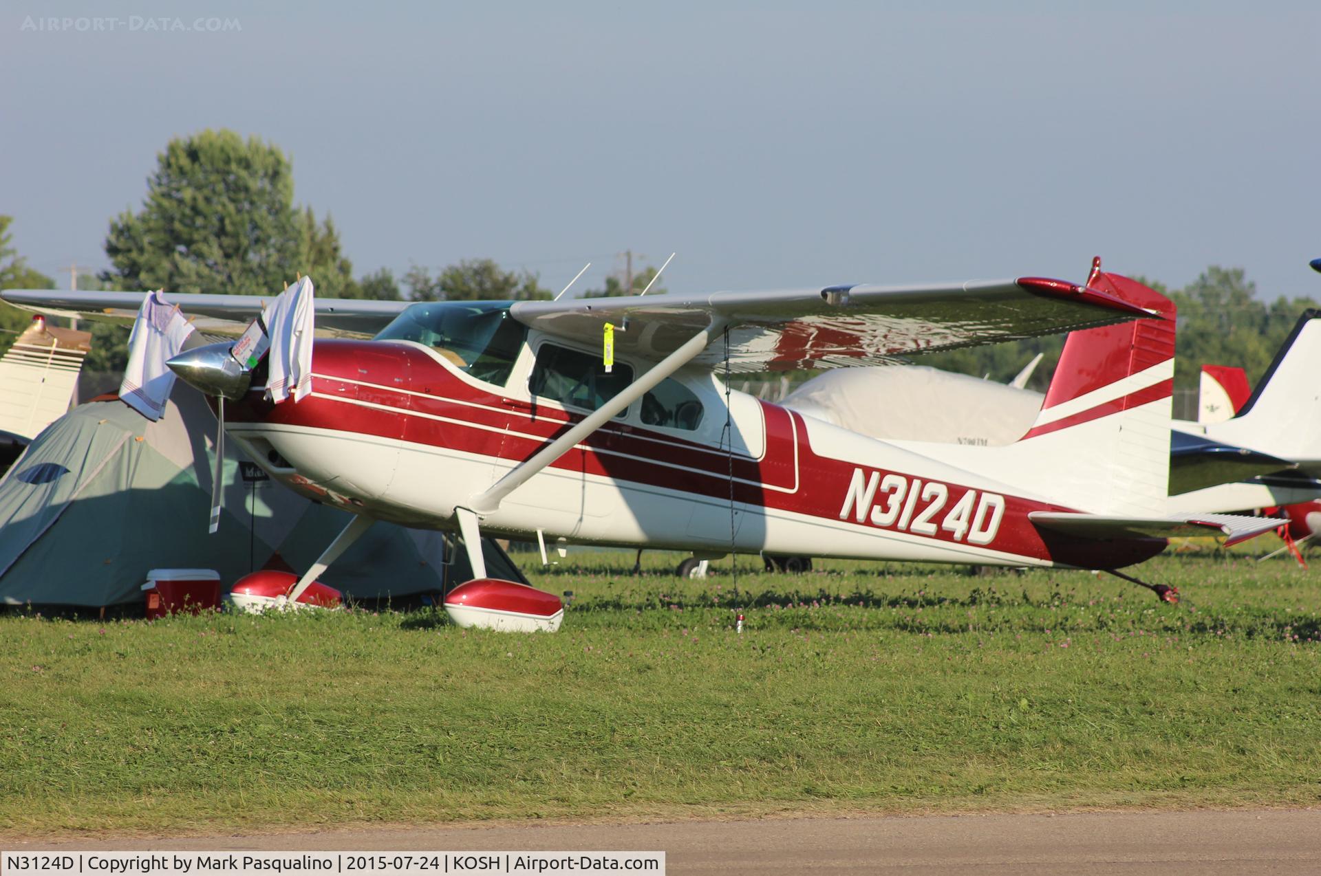 N3124D, 1955 Cessna 180 C/N 31922, Ceesna 180