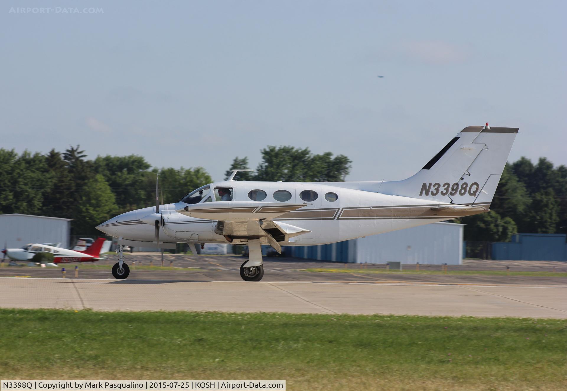 N3398Q, 1969 Cessna 421A Golden Eagle C/N 421A0108, Cessna 421A