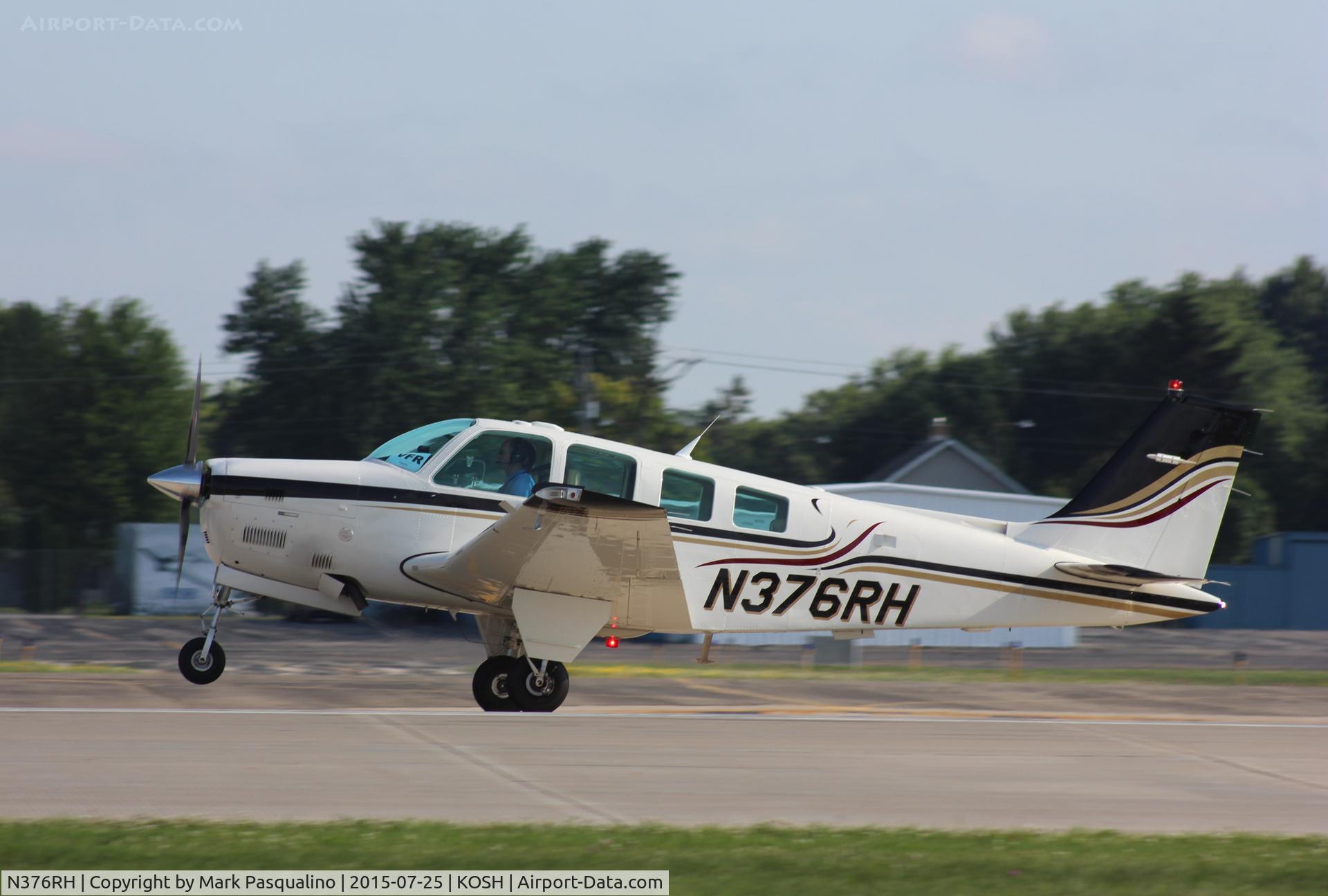 N376RH, 1998 Raytheon Aircraft Company B36TC Bonanza C/N EA-612, Raytheon B36TC