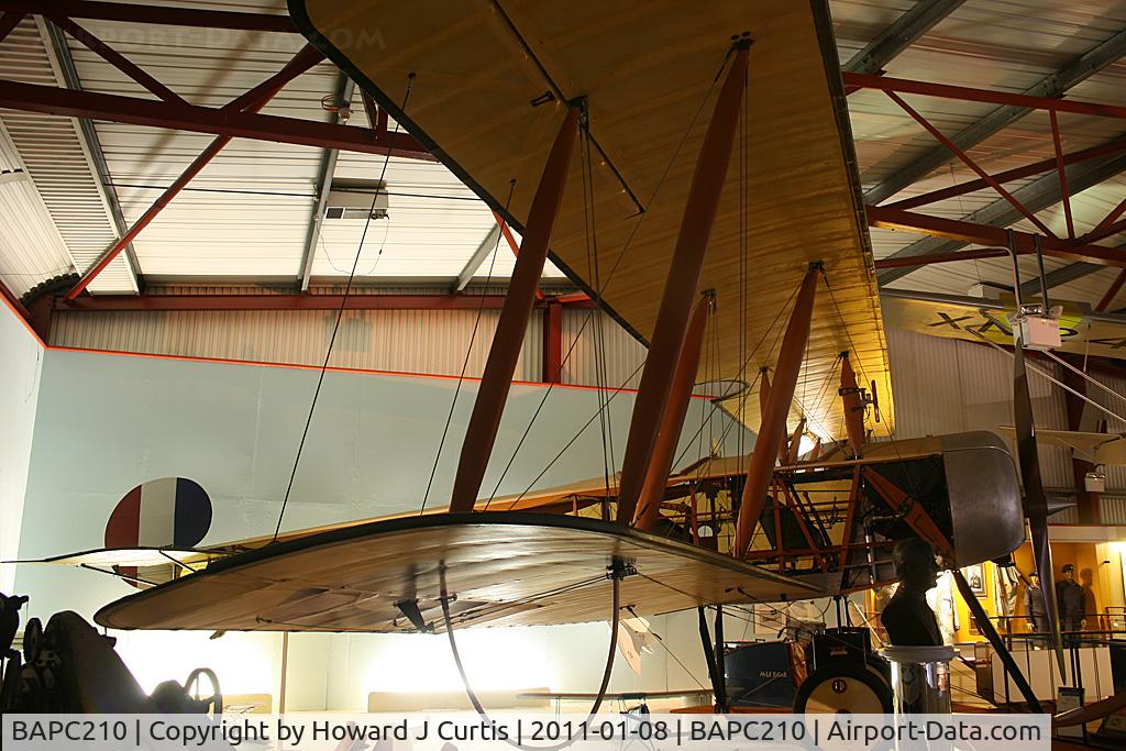 BAPC210, Avro 504J Replica C/N BAPC210, Preserved at the Solent Sky Museum, Southampton.